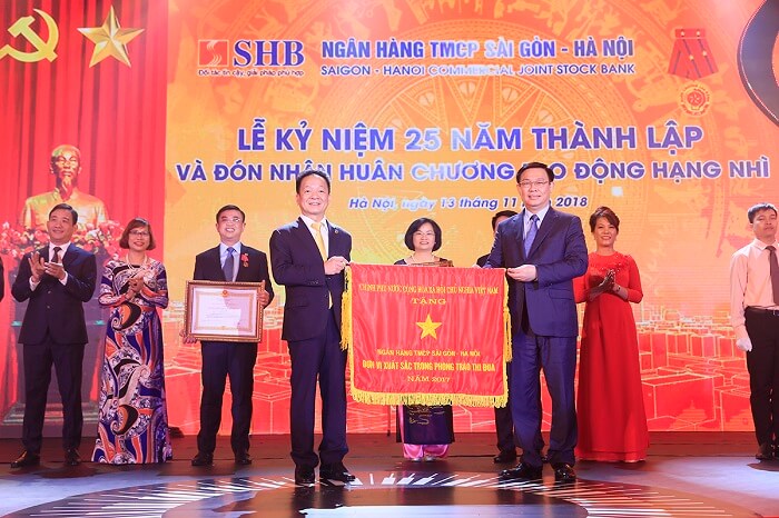 Ngân hàng SHB đã nhận được rất nhiều giải thưởng danh giá