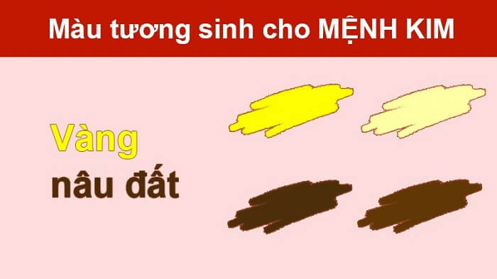 Tông màu vàng và nâu đất tương hợp với người sinh năm 1993